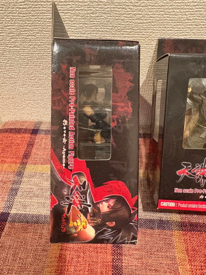 天誅参　彩女　力丸　レア　フィギュア　２体セット