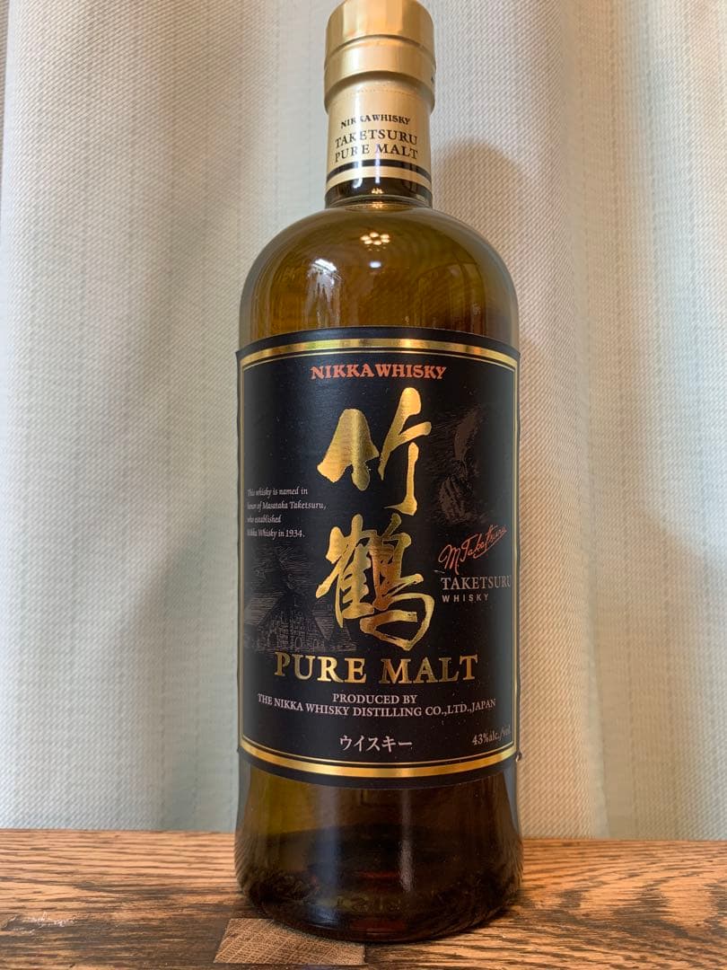 ニッカ 竹鶴 ピュアモルト 700ml43%alc