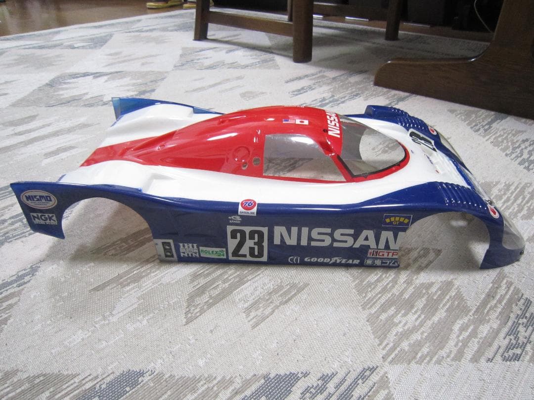 摩天楼 1/10 RCボディセット 2枚 日産 R91CP 新品J部品３個