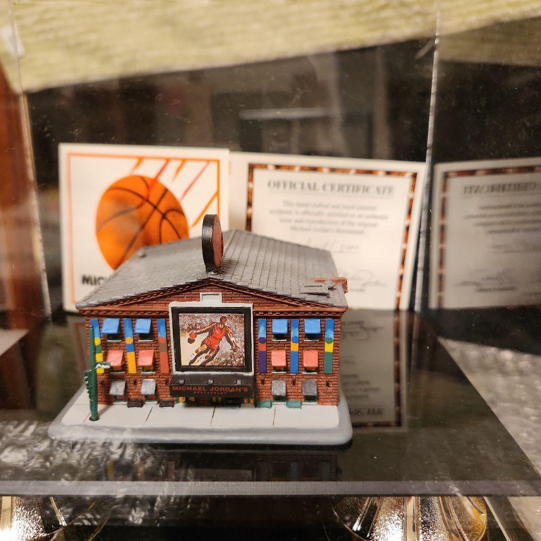 【激レア】マイケル　ジョーダン　レストラン　フィギュア　ケース付き