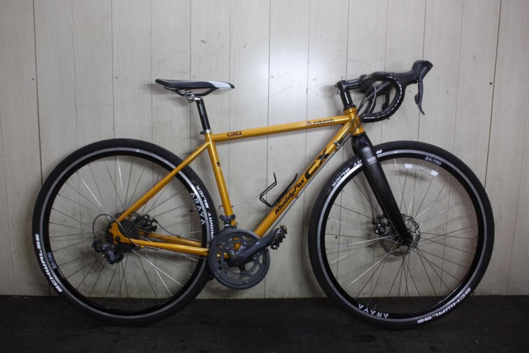 アラヤ MUDDY FOX CXG 700C 2X8S 460mmロードバイク