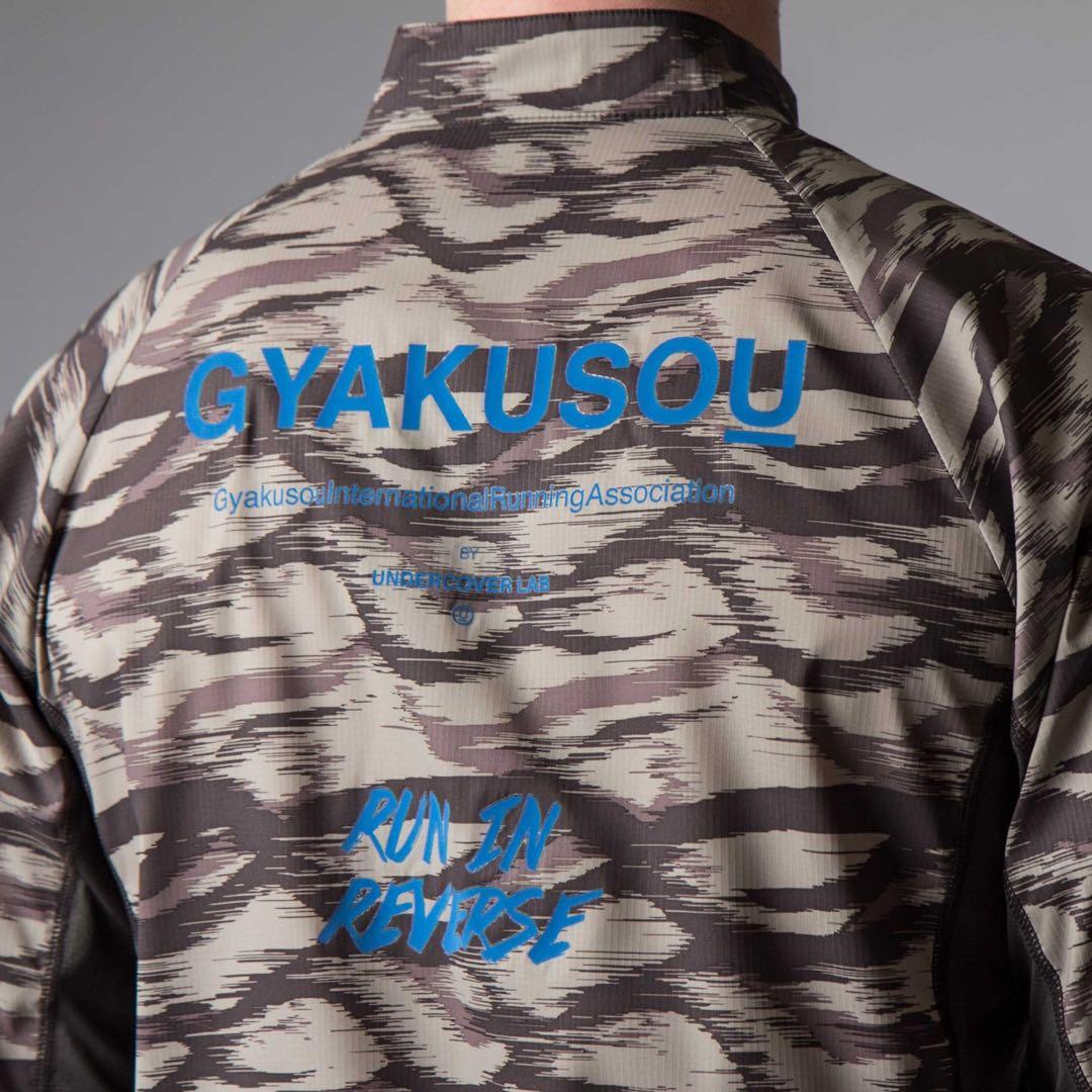 GYAKUSOU 15SS ライトウェイトレーサージャケット XL レッド