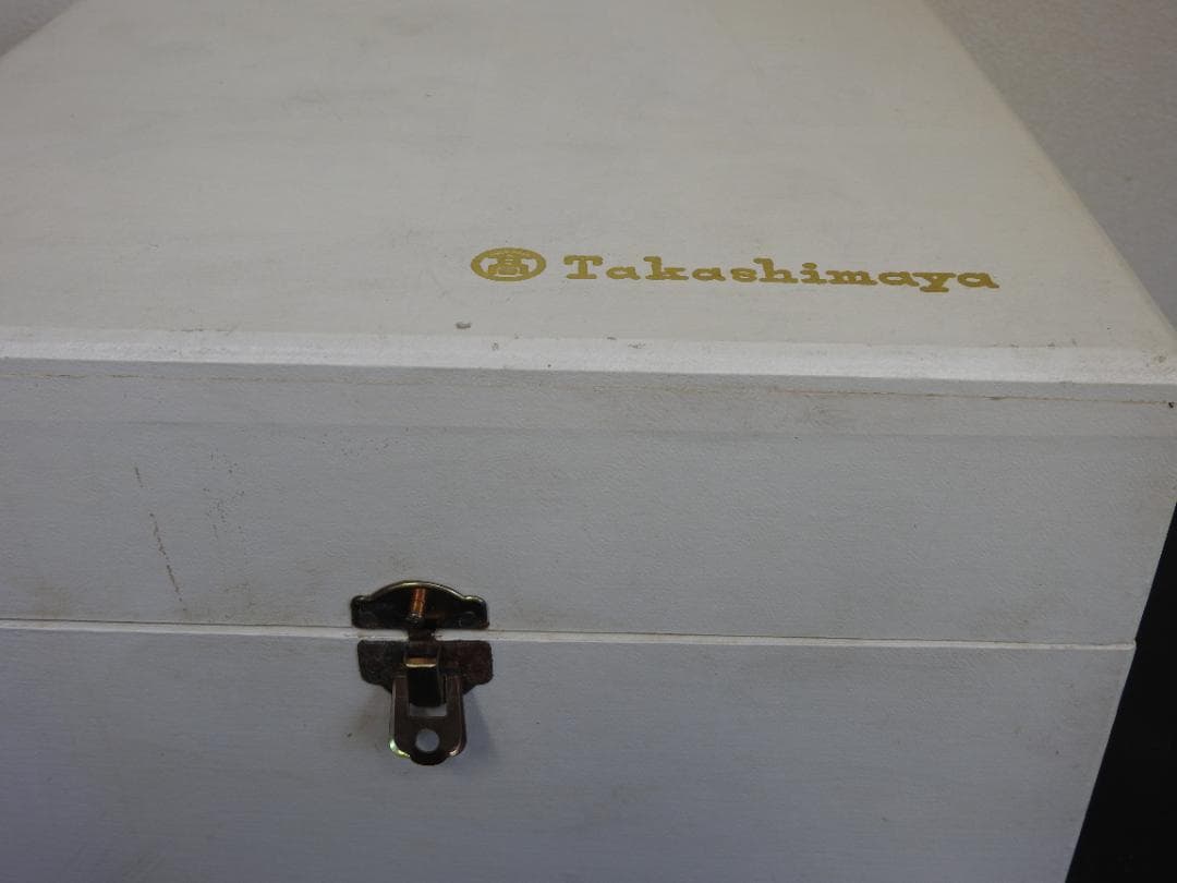 ガラス台付鉢　箱有　MA783