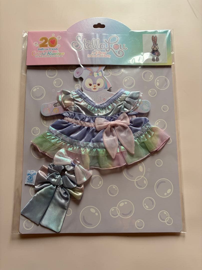 ダッフィー＆フレンズ　カラフルハピネス　コスチューム7種セット