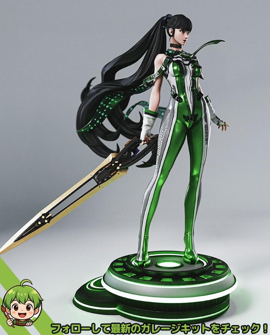 1/6　未塗装 未組立　フィギュア　ガレージキット　ステラーブレイド　イヴ