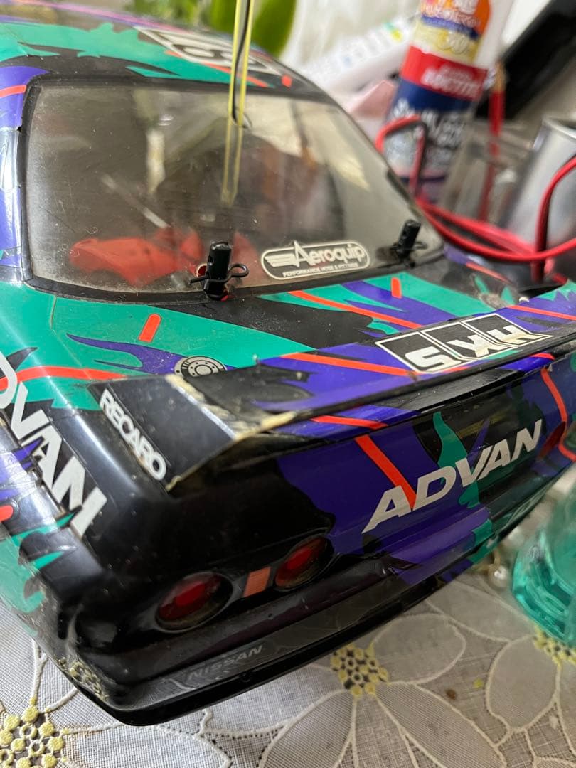 タミヤ 1/10 電動RC TA-02シャーシ HKS スカイラインGT-R