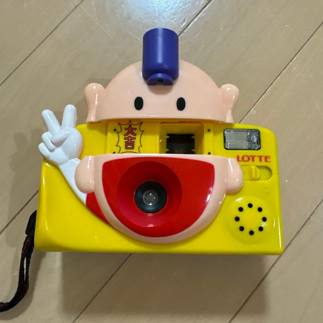 【非売品・当時物】ロッテ ラッキーカメラ 当選品 フルセット ラッキーマン