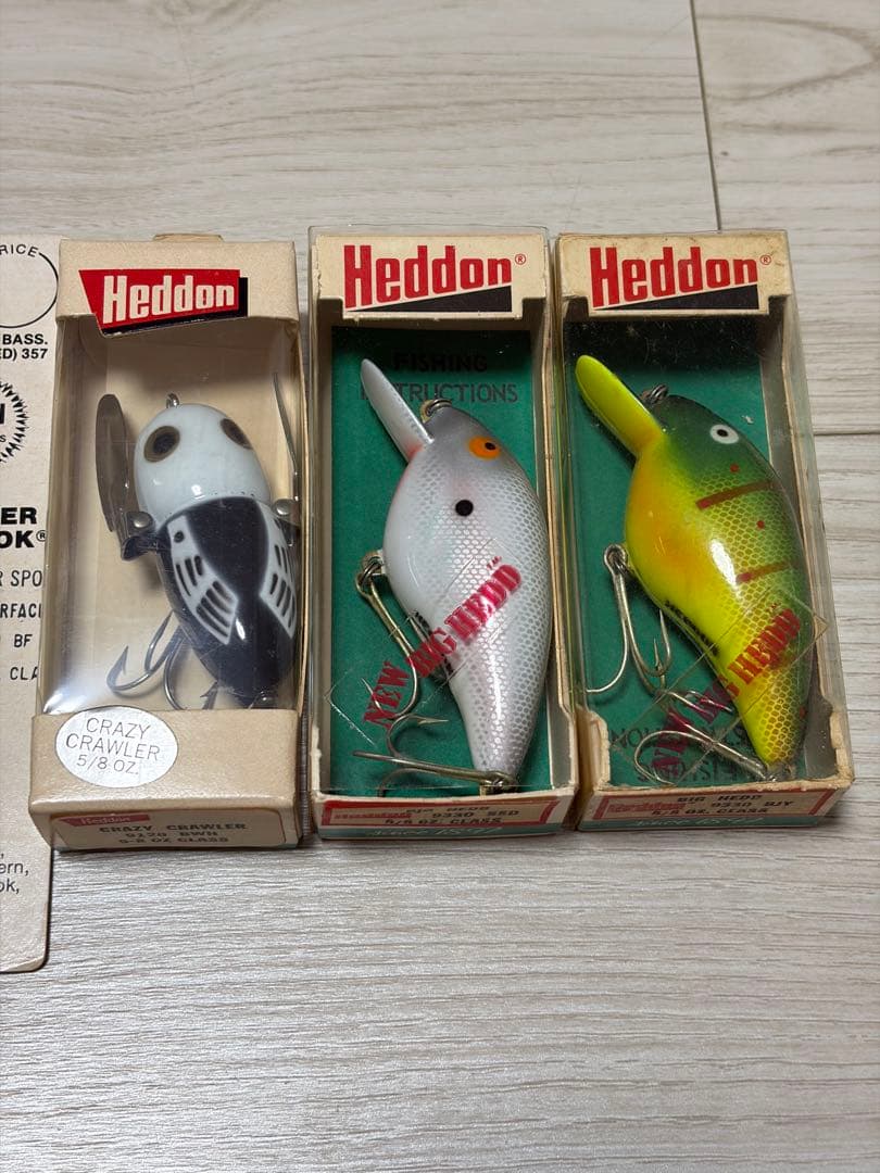 Heddon トップウォーター ルアーセット