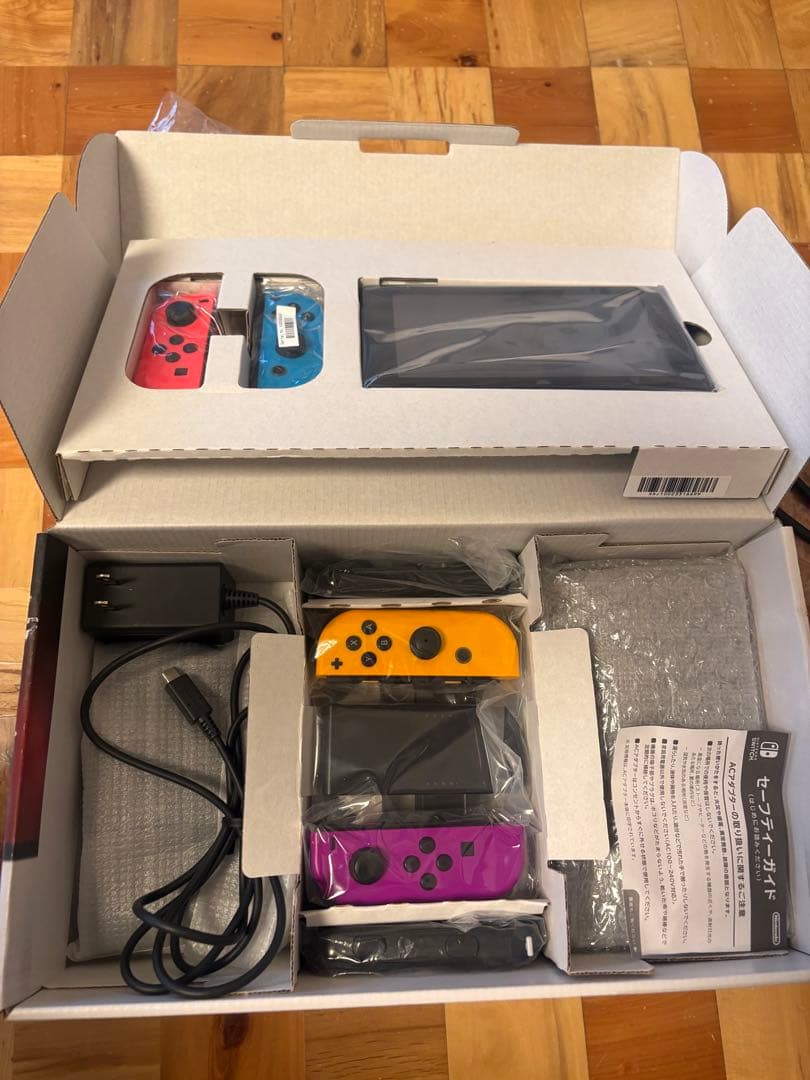 Nintendo Switch 本体 追加ジョイコン付き 中古動作問題なし