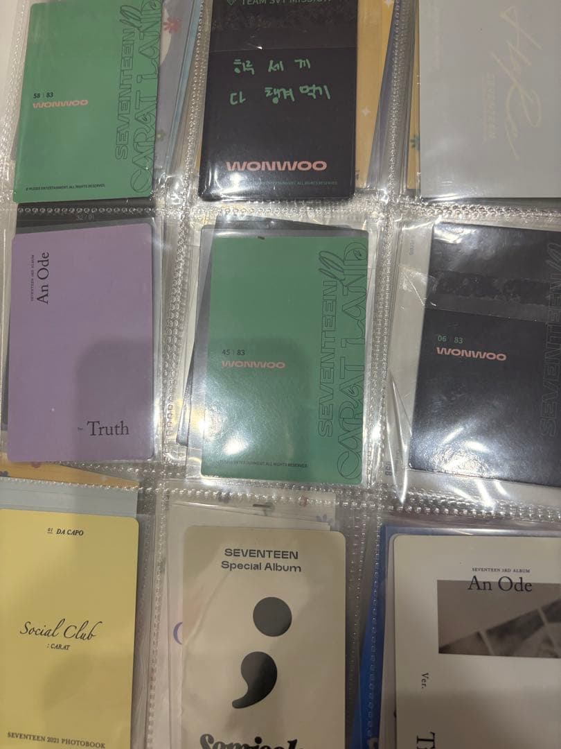 SEVENTEEN ウォヌ トレカ