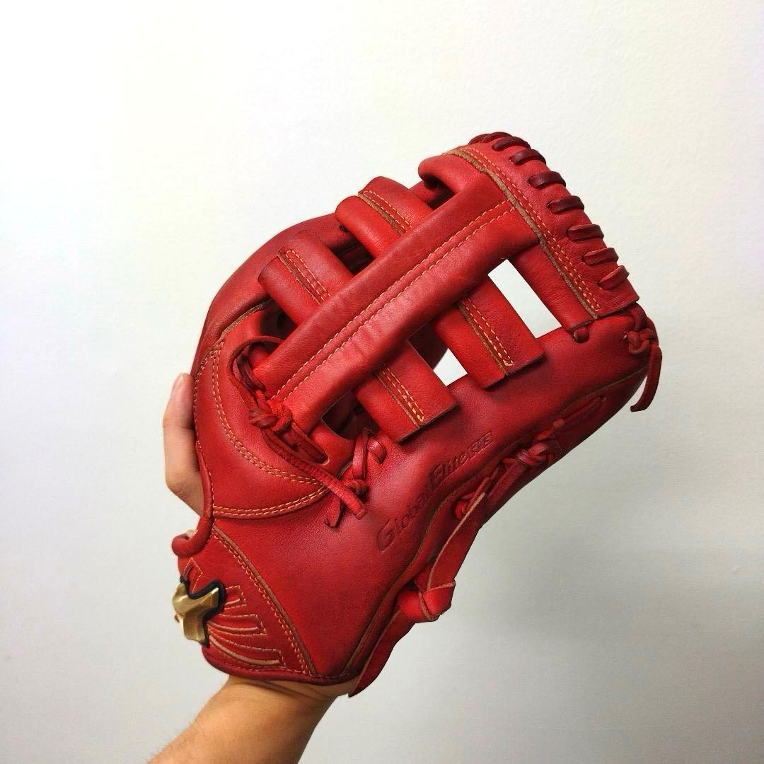 551 ミズノ グローバルエリート 即戦力 軟式 少年 外野手用グローブ