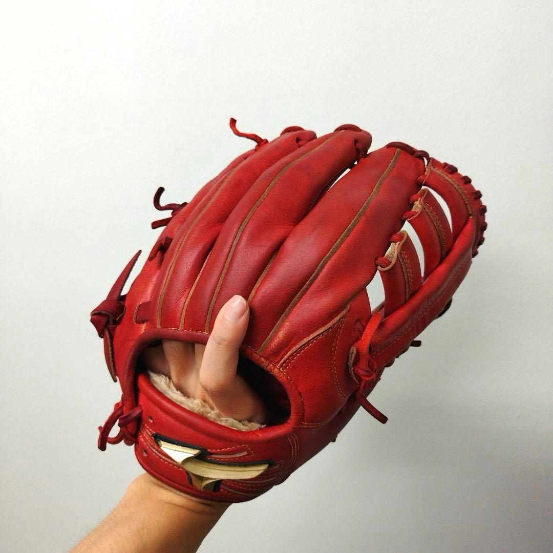 551 ミズノ グローバルエリート 即戦力 軟式 少年 外野手用グローブ