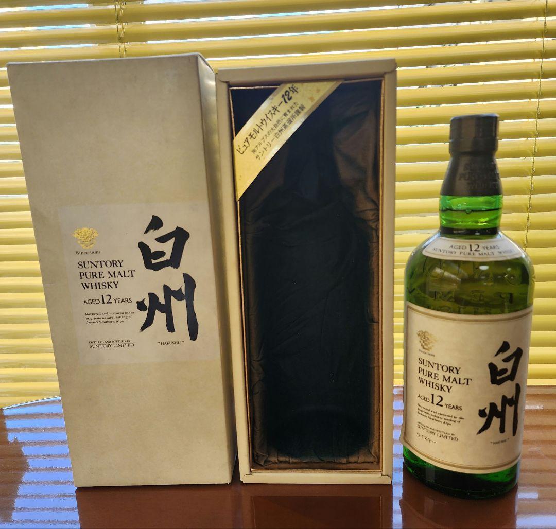 Suntory 白州 12年 ピュアモルトウイスキー