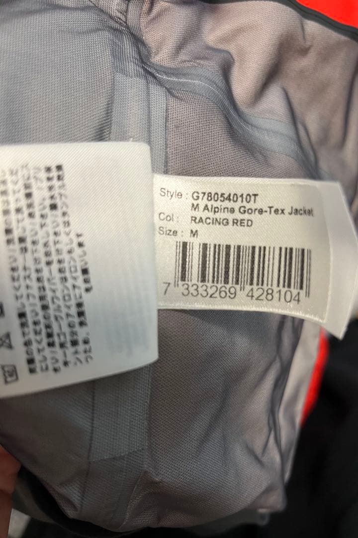 ピークパフォーマンス アルパイン ゴアテックス ジャケット メンズ M