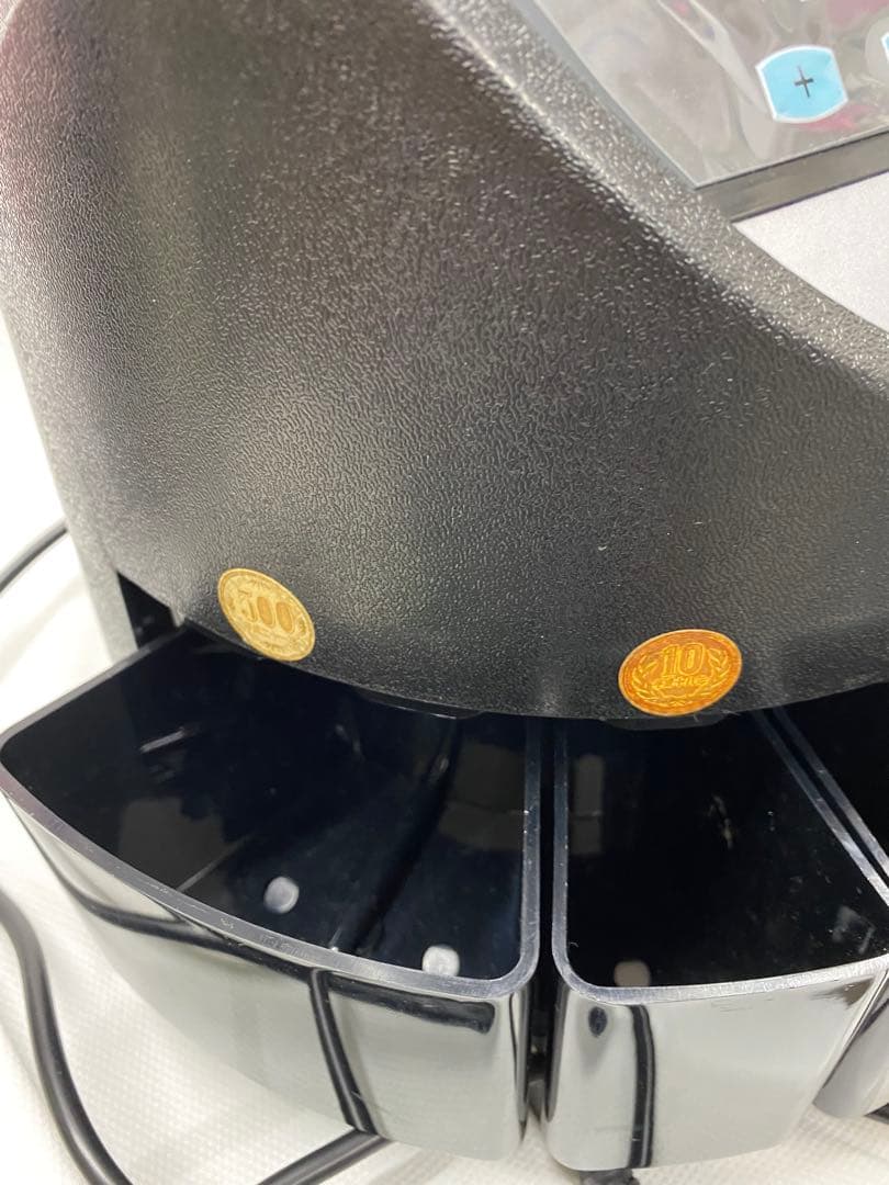 カウンター小銭　自動　高速　500枚　電子式硬貨選別機　ジャンク品と纏めて
