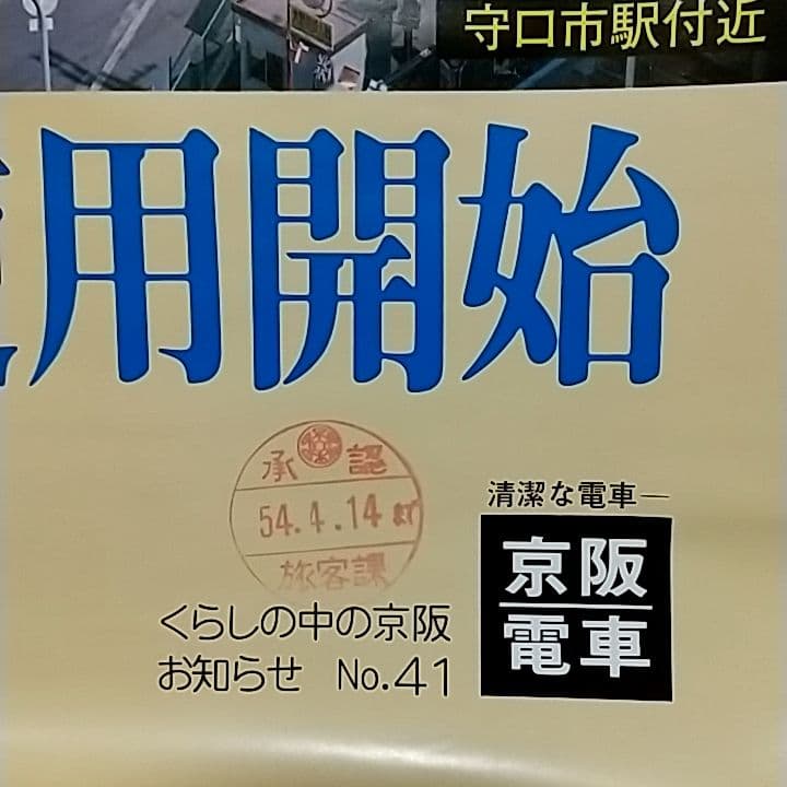 【超希少】京阪電鉄ポスター(1979年)