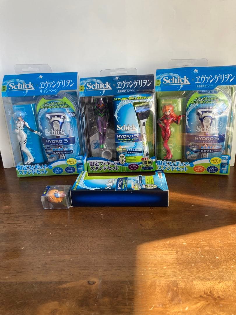 Schick エヴァンゲリオン HYDRO 5 4点セット