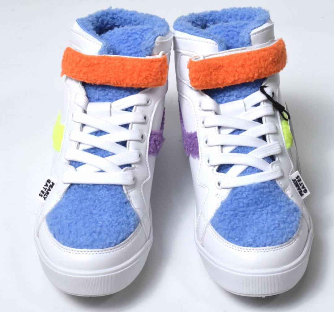 未使用4.1万 パーリーゲイツ ミドルカット ボア ゴルフシューズ 24cm