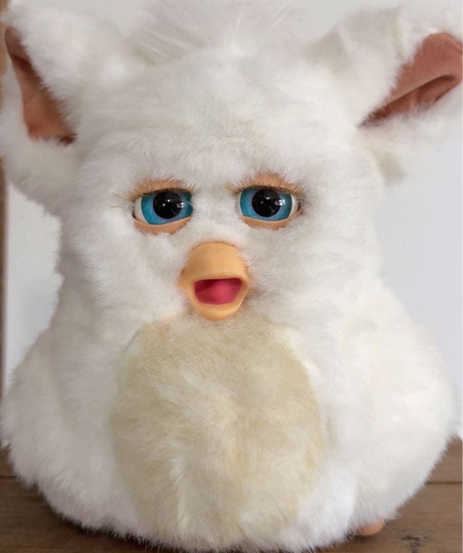 ファービー２ スノーボールホワイト 青目 動作確認済み 写真追加済