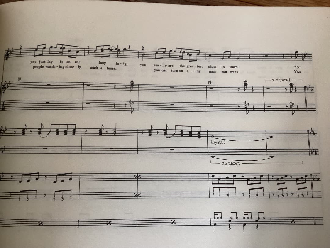 ★楽譜/フレディマーキュリー/MRバッドガイ/クイーン/タブ譜/バンドスコア