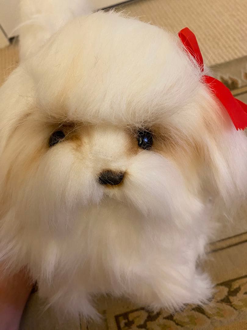 昭和レトロ　シーズー　ぬいぐるみ　美品