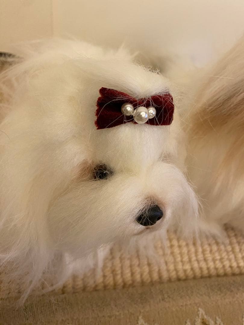 昭和レトロ　シーズー　ぬいぐるみ　美品