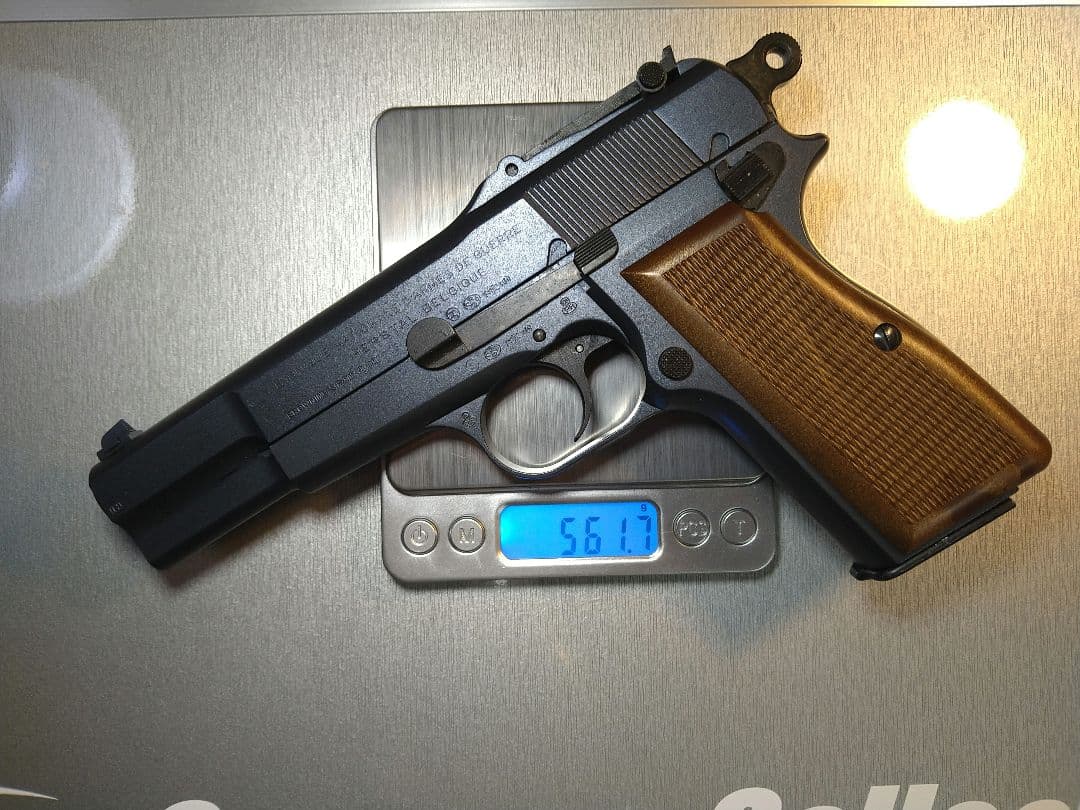 希少な極美品！タナカ　ブローニングハイパワー　ミリタリー　ガスブロ　ガス漏なし！