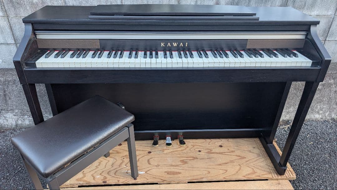 送料込み 大人気木製鍵 KAWAI 電子ピアノ CA17R 2015年製 激美品