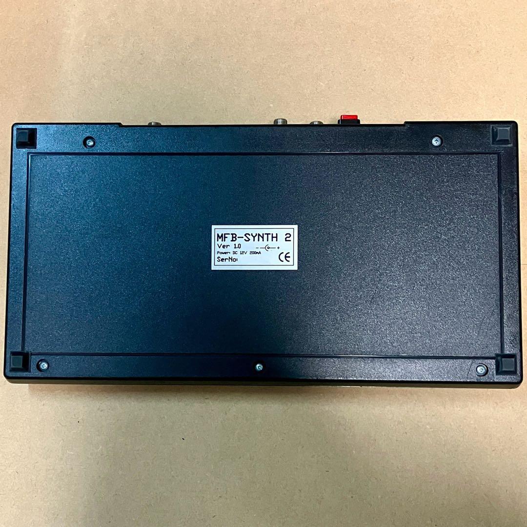 【完動品】 MFB SYNTH II 3VCO アナログシンセ日本語マニュアル付