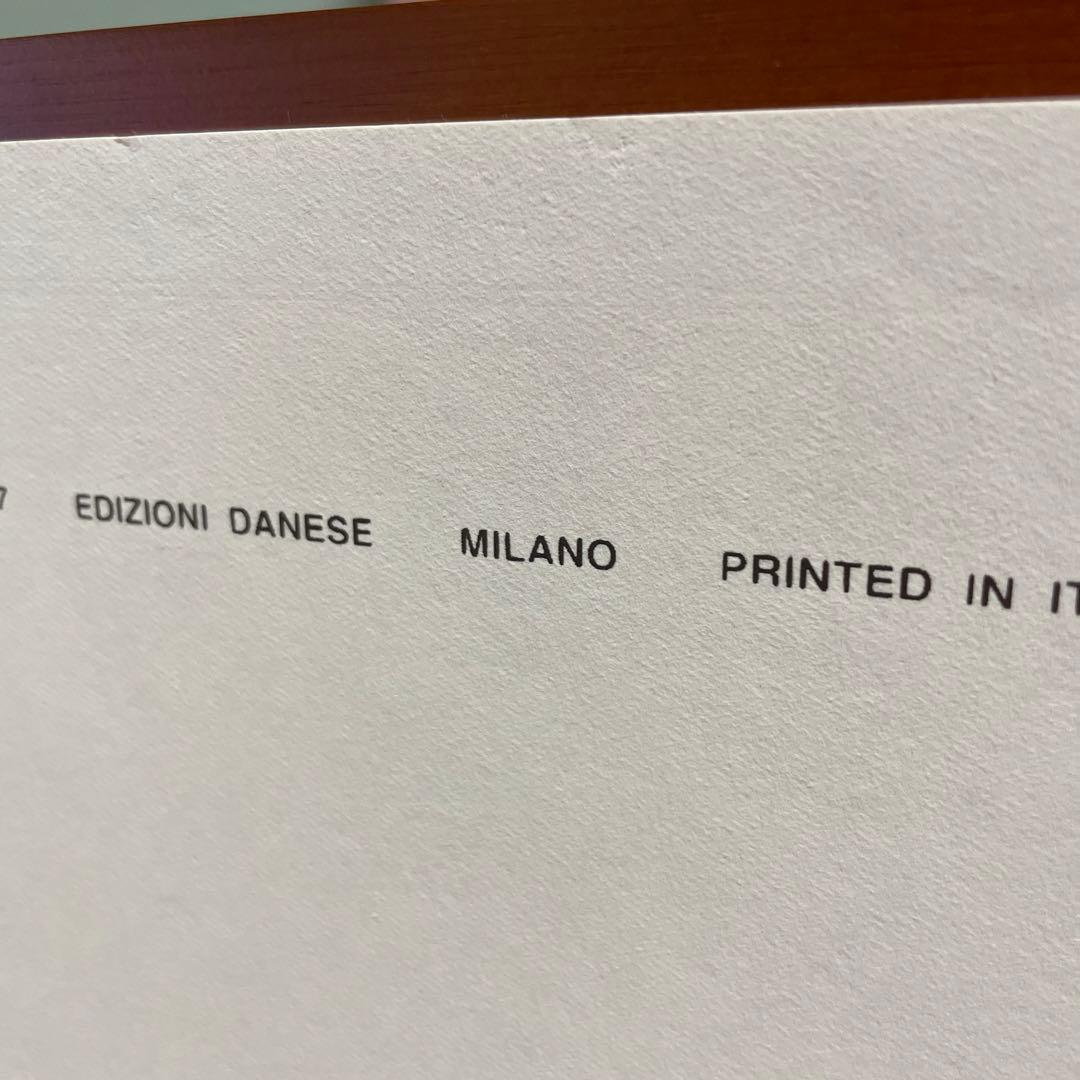 エンゾマリ2000年製作ポスター　DANESE ENZO MARI