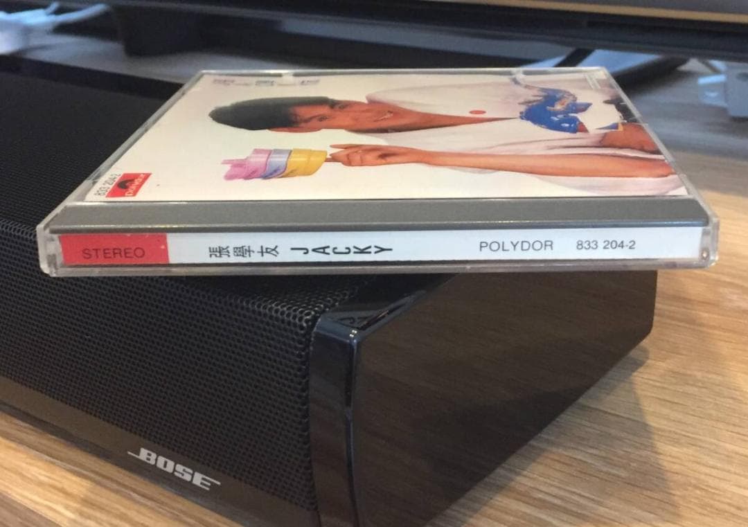 美品廃盤CD－張學友ジャッキーチュン・1987年「張學友Jacky」ポリドール社