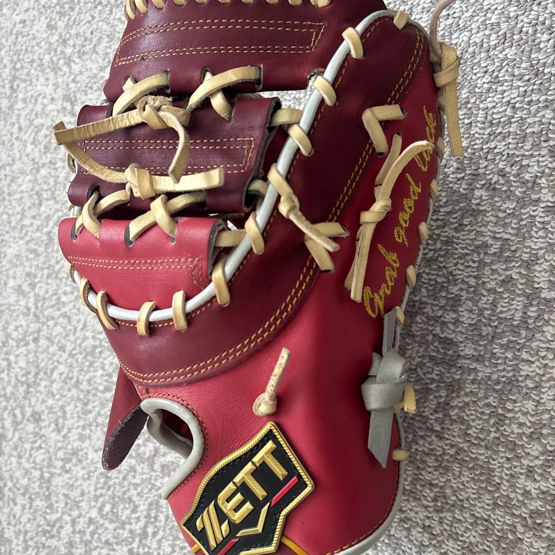 ZETT プロステイタス 軟式オーダー　ファーストミット ウェルダーラベル