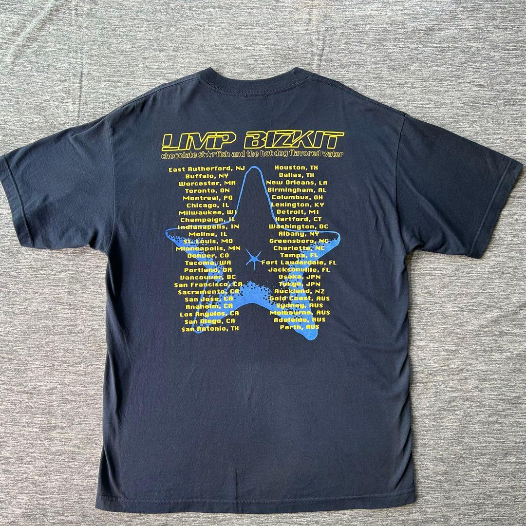 limp bizkit 2000年ツアーTシャツ