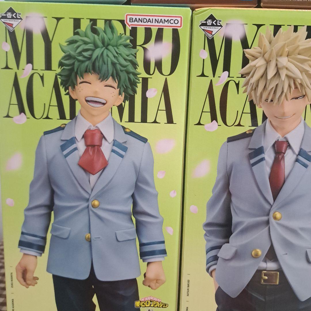 ヒロアカ　一番くじ　紡がれる想い　A賞 緑谷出久　B賞 爆豪勝己　F賞