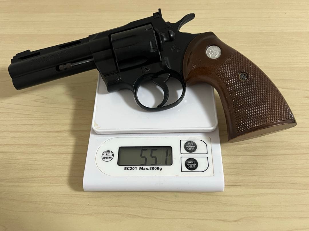 コクサイ製　パイソン357マグナム 樹脂製モデルガン　本体のみ(インサートあり)