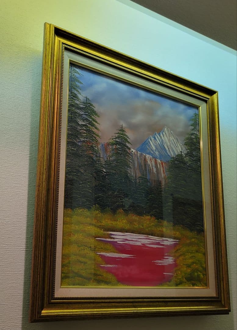 絵画 Mountain Serenity