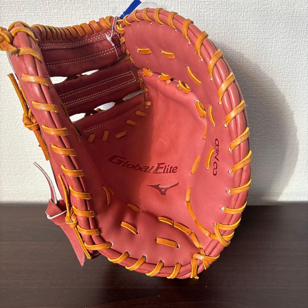 ミズノ　硬式用　グローバルエリート　ファーストミット　定価63,800円　グラブ