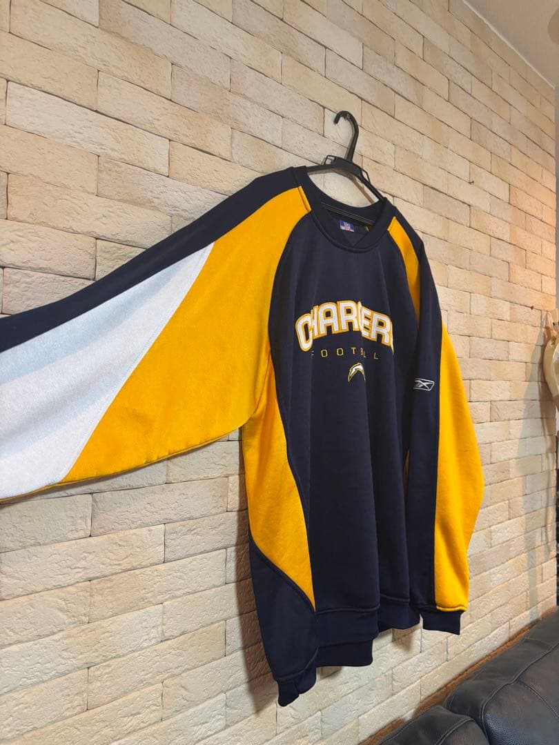 NFL Reebok chargers スウェット　under blue Eve