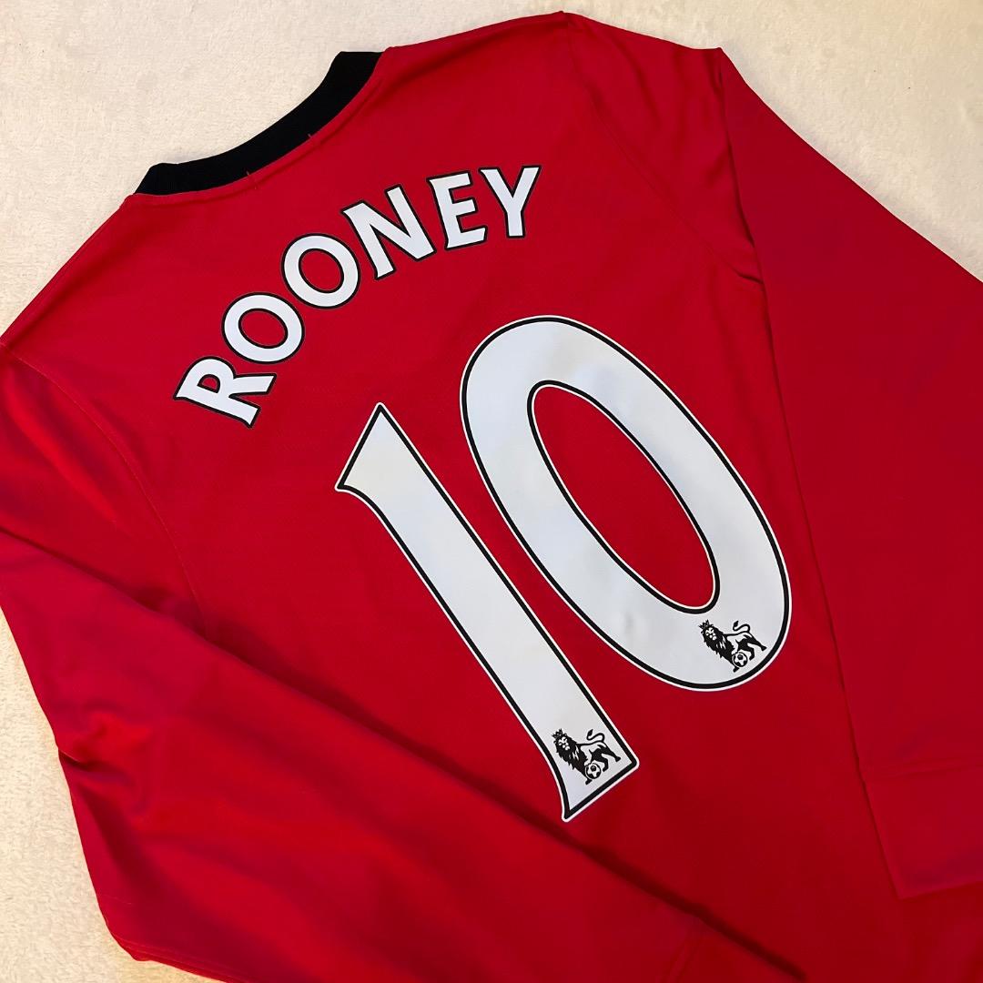 【新品未使用】ルーニー 09/10 長袖ユニフォーム マンチェスターユナイテッド