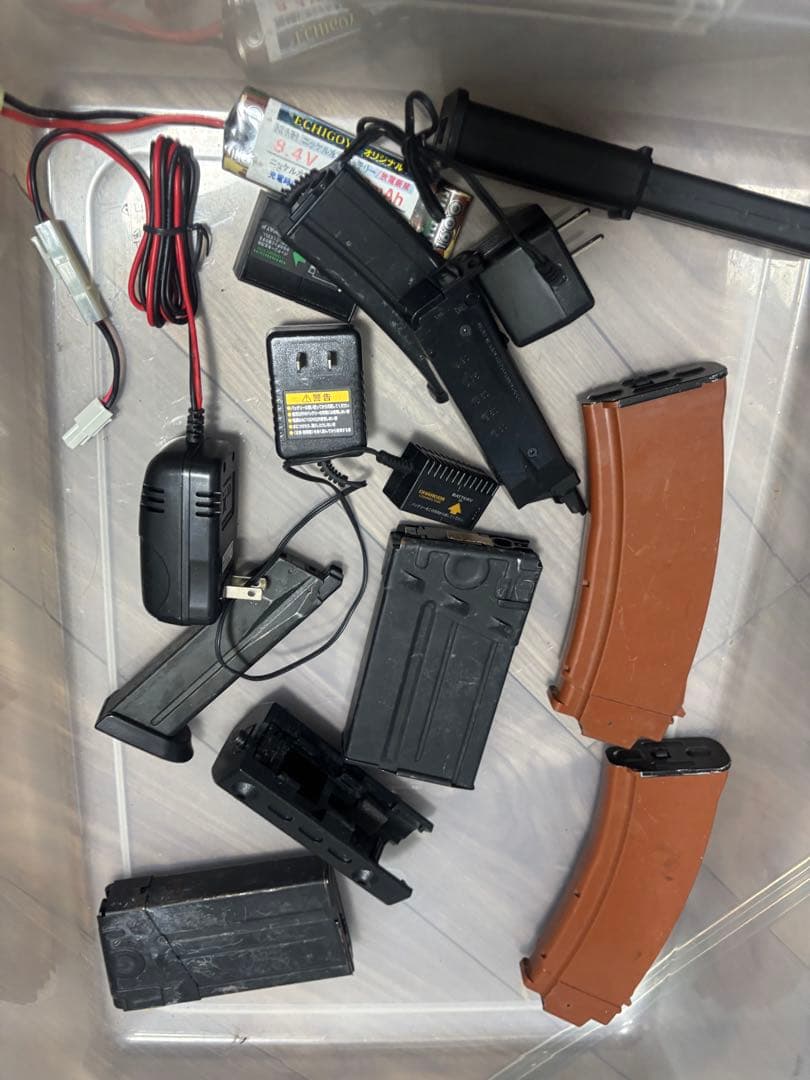 エアガンセット AK-47 MP5 G3 PIP VM009 ハンドガン　セット