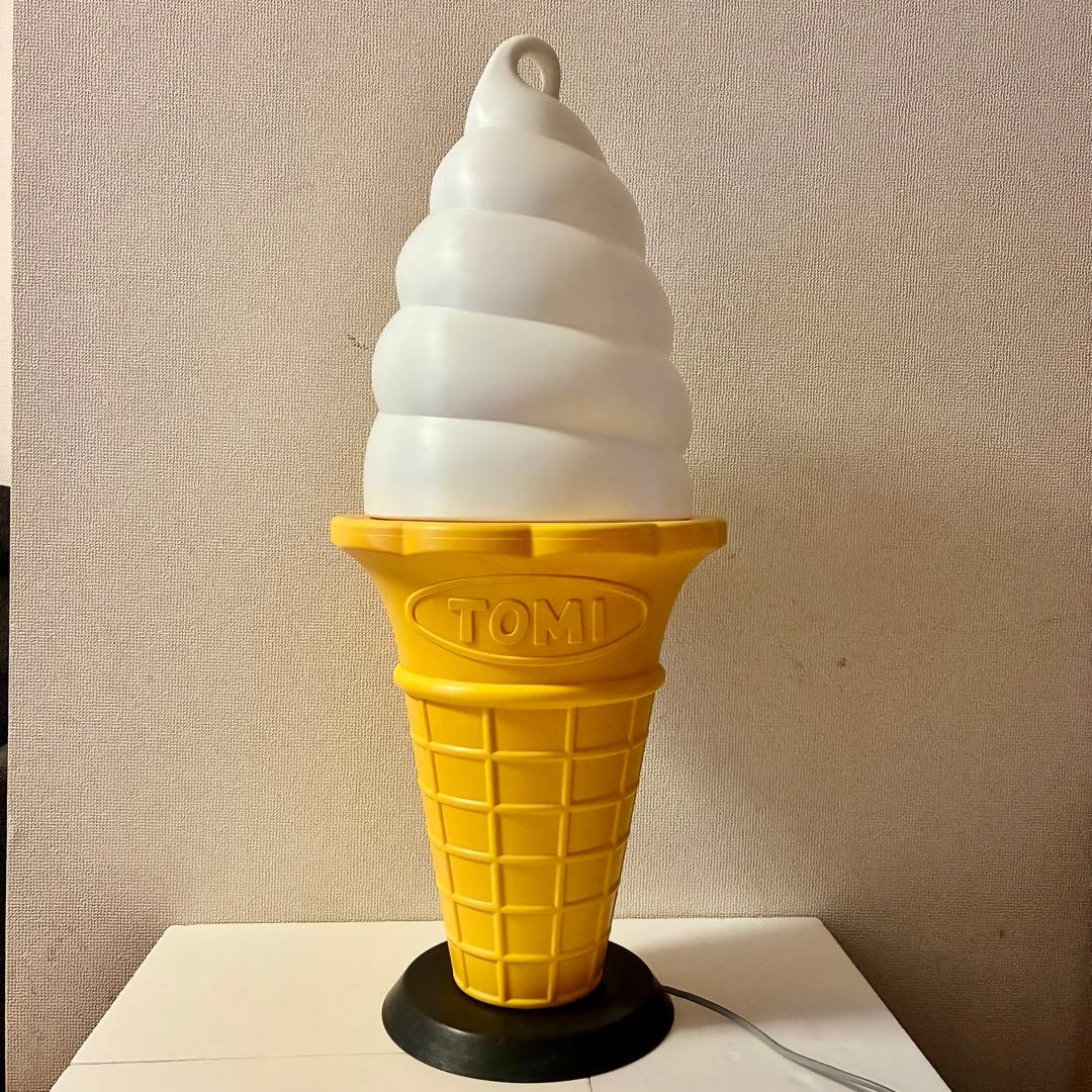 めいらく ソフトクリーム ディスプレイライト あんどん 照明