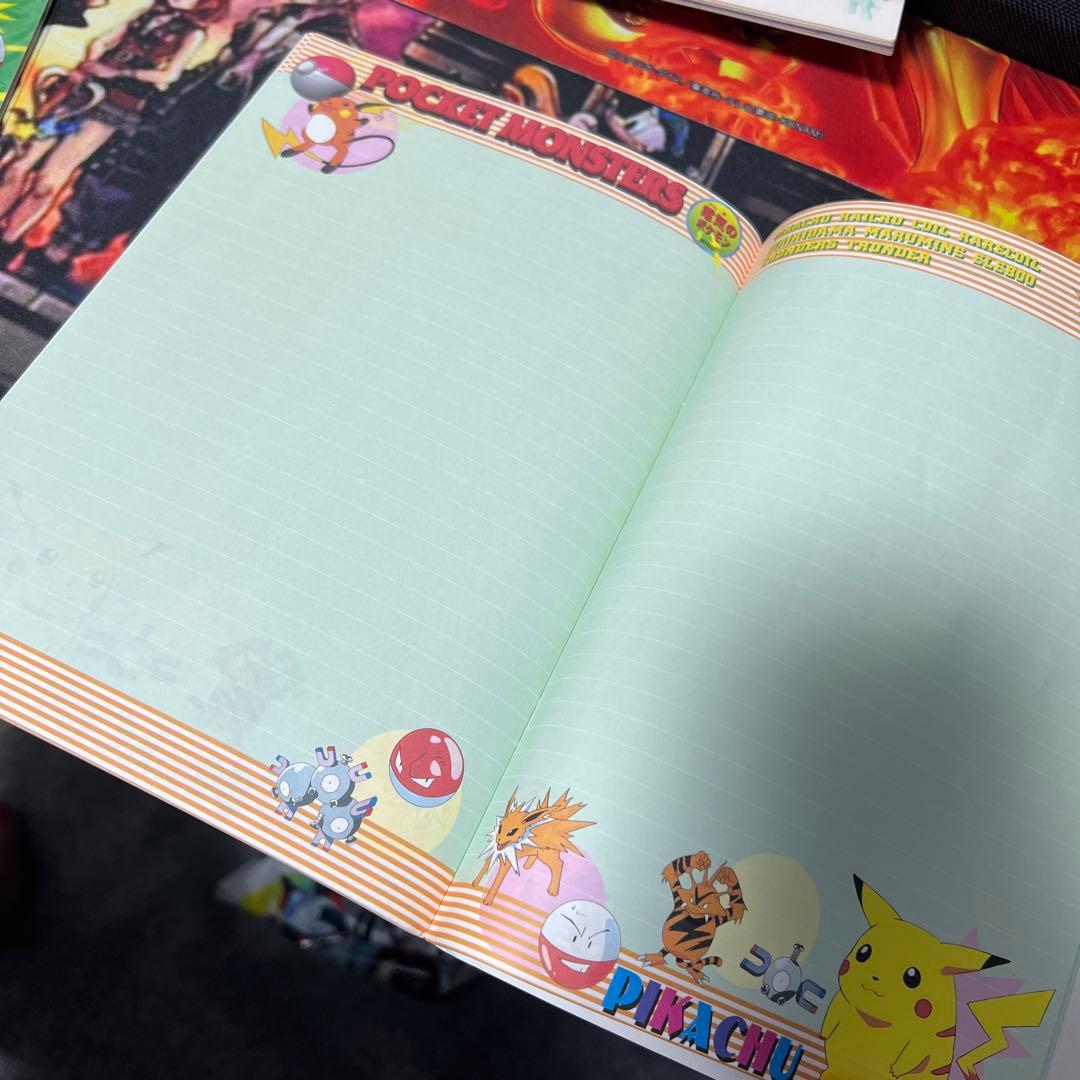 ポケモン 昔 平成 下敷き ノート まとめ売り