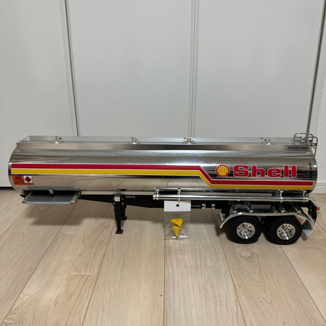 美品　タミヤ SHELL タンクトレーラー 1/14　　タンクローリー　ラジコン