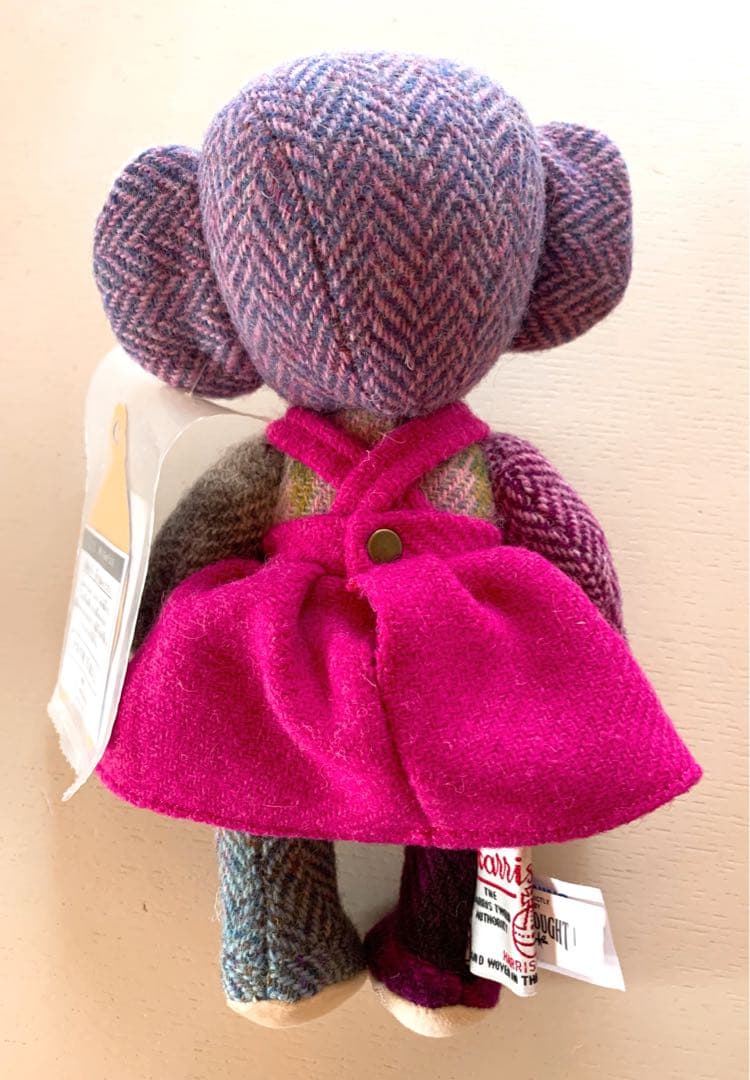 美品メリーソート ハリスツイードチーキー