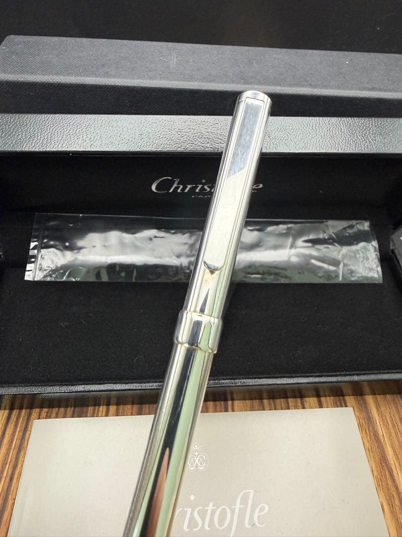 Christofle ボールペン BLASON PM 未使用品 925