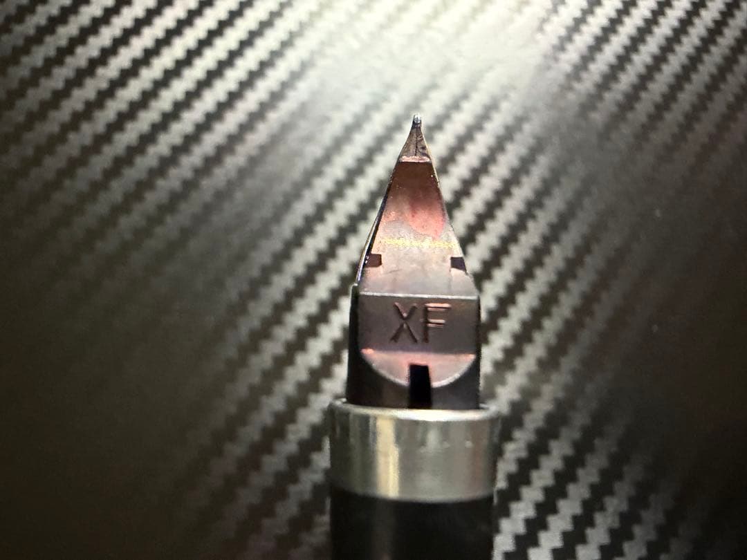 初期型 パーカー フラットトップ 75 シズレ XF 極細字 万年筆