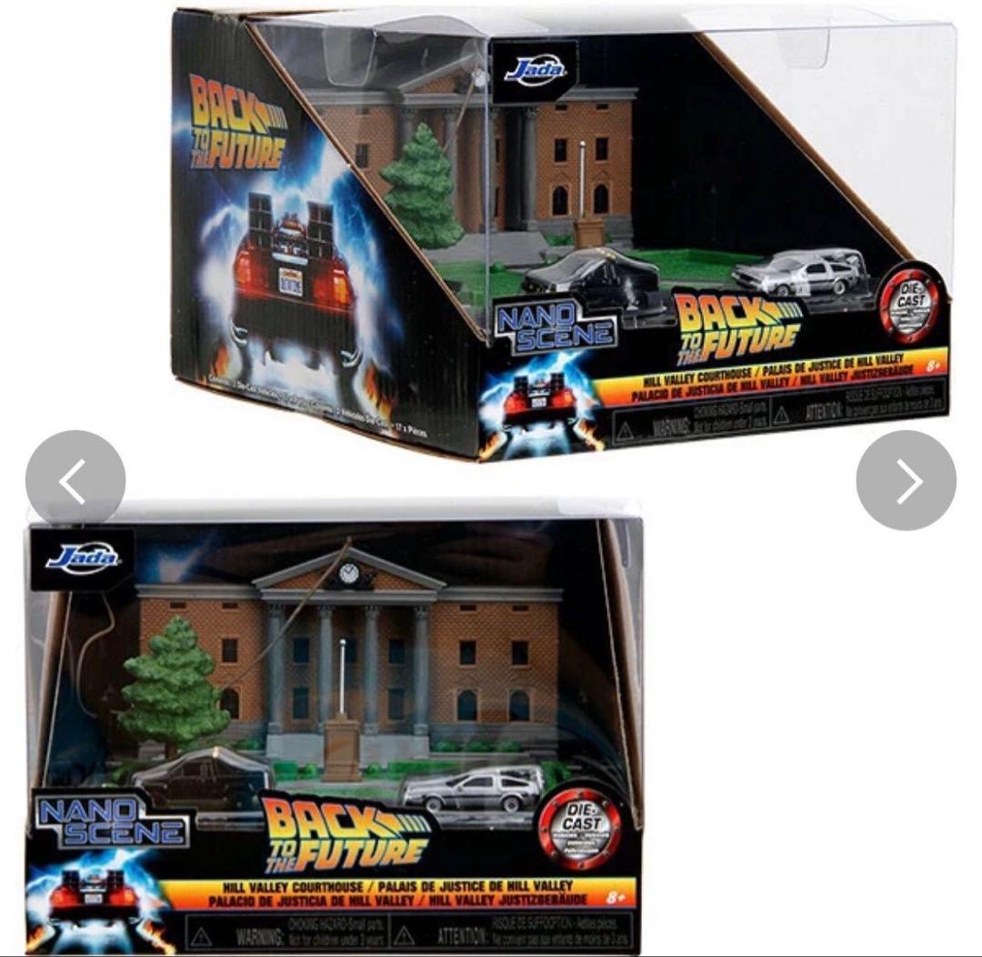 BTTF ヒルバレー時計台 ジオラマ JADA ナノ　バックトゥザフューチャー