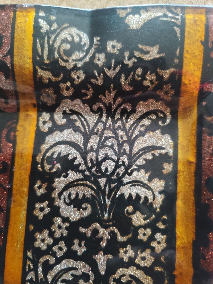 ガラス皿　ガラス細工　海外製品