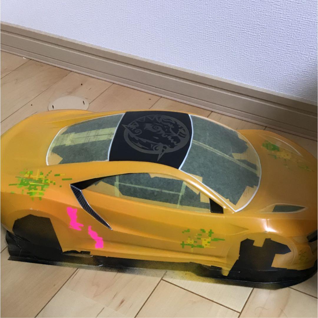 ラジコンボディ未完成