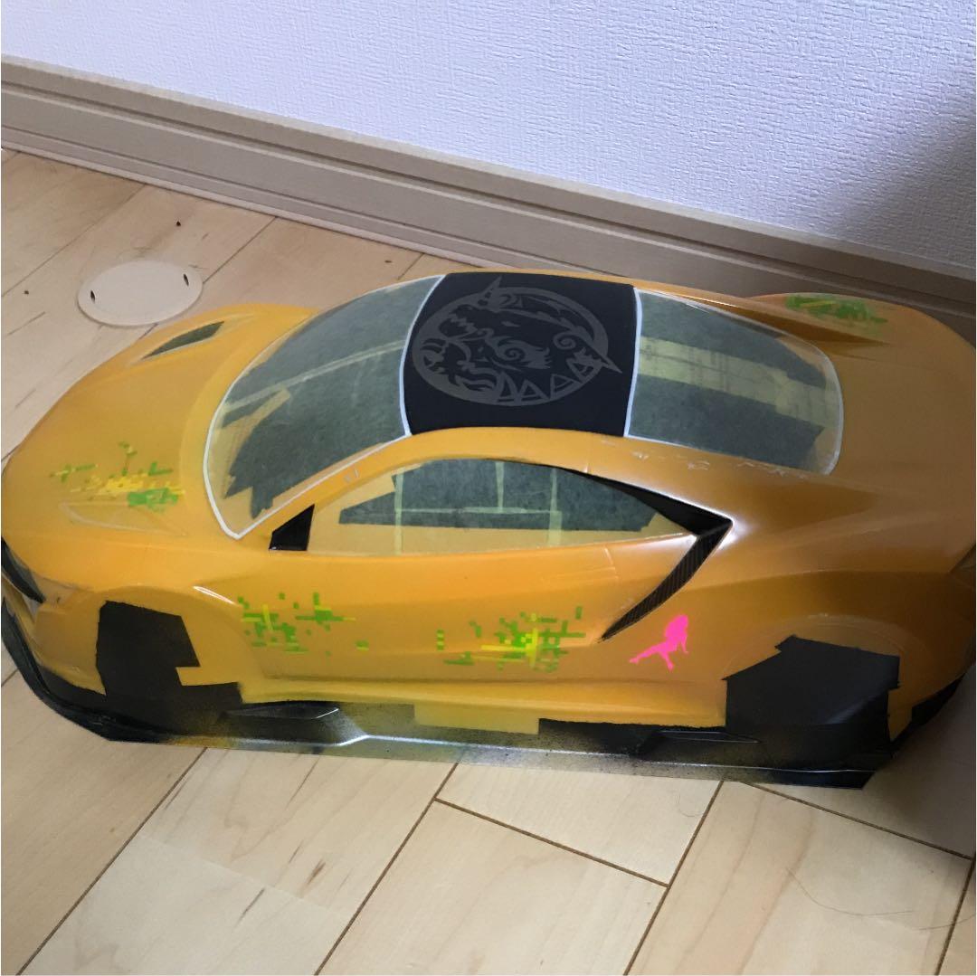 ラジコンボディ未完成